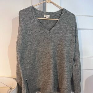 UpWest Charcoal V-Neck Sweater